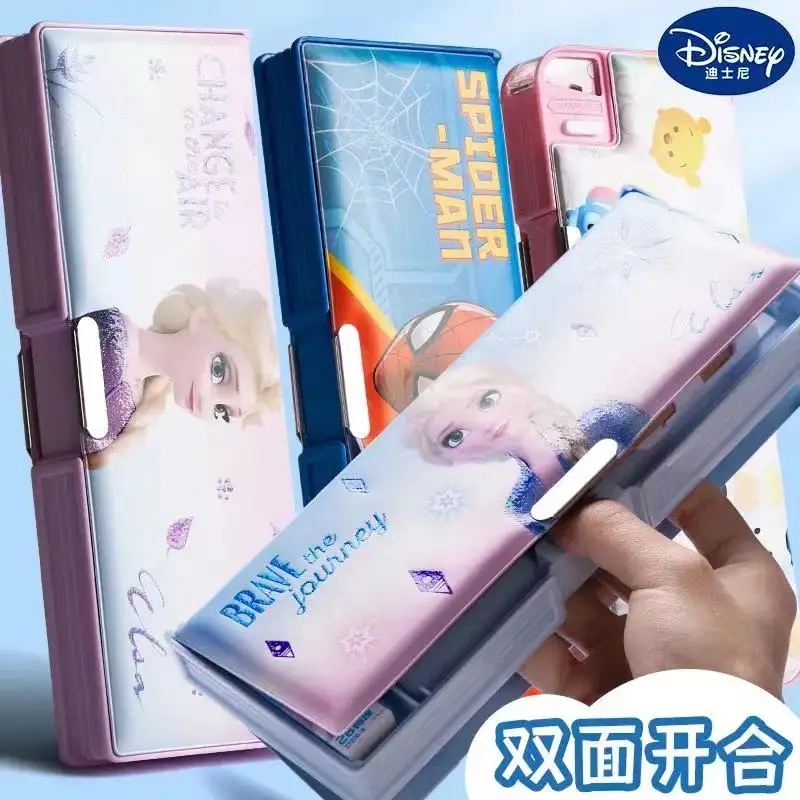New Disney Stationery Box Aisha Kawaii Pencil Box Double Open Double Layer Plastic Leather Cute Pencil Box School Supplies Gift
New Disney Stationery Box Aisha Kawaii Pencil Box Double Open Double Layer Plastic Leather Cute Pencil Box School Supplies Gift