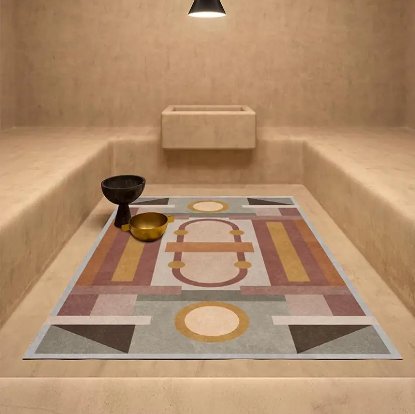 Nordic Geometric Printed Carpet Rugs Coffee Table Bedroom Living Room Non-Slip Yoga Carpets Home Decoration Floor Mats Area Rugs
Nordic Geometric Printed Carpet Rugs Coffee Table Bedroom Living Room Non-Slip Yoga Carpets Home Decoration Floor Mats Area Rugs