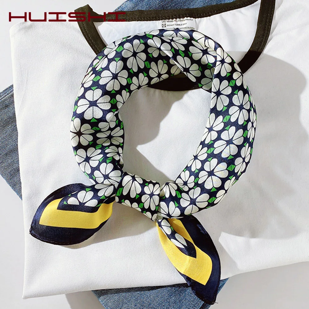 HUISHI Scarf Silk 100% Luxury Flower Print Scarves Foulard Femme Cute Women's Wrap Handkerchief Bandanas Accessories Scarf Silk
HUISHI Scarf Silk 100% Luxury Flower Print Scarves Foulard Femme Cute Women's Wrap Handkerchief Bandanas Accessories Scarf Silk