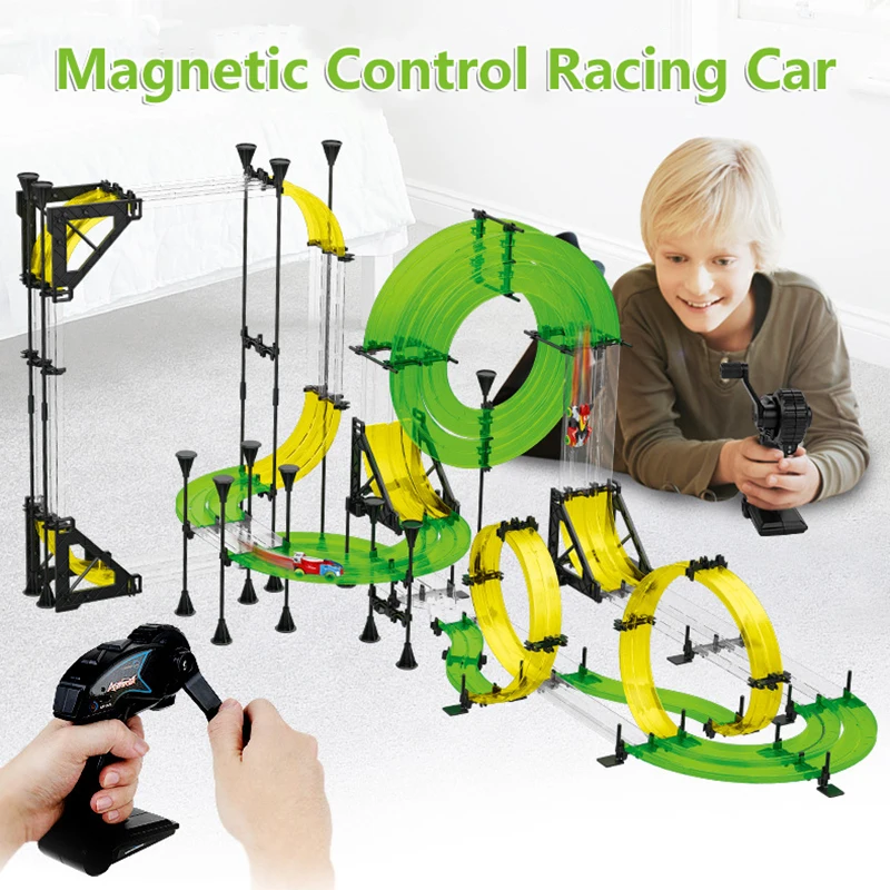 Manual Generator Magnetic Rail Car 13.8M Long Size DIY Assembly Parent-child Interaction Multi-orbital Racing Car Electric Toys
Manual Generator Magnetic Rail Car 13.8M Long Size DIY Assembly Parent-child Interaction Multi-orbital Racing Car Electric Toys