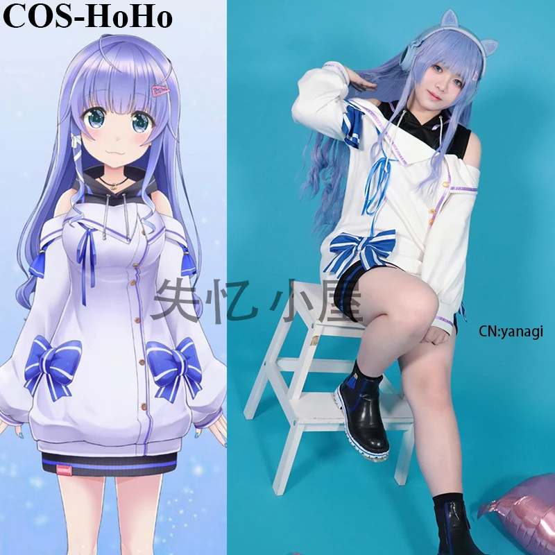 COS-HoHo Anime Vtuber Yuuki Chihiro Game Suit Lovely Hoodie Uniform Cosplay Costume Halloween Party Role Play Outfit Women NEW
COS-HoHo Anime Vtuber Yuuki Chihiro Game Suit Lovely Hoodie Uniform Cosplay Costume Halloween Party Role Play Outfit Women NEW