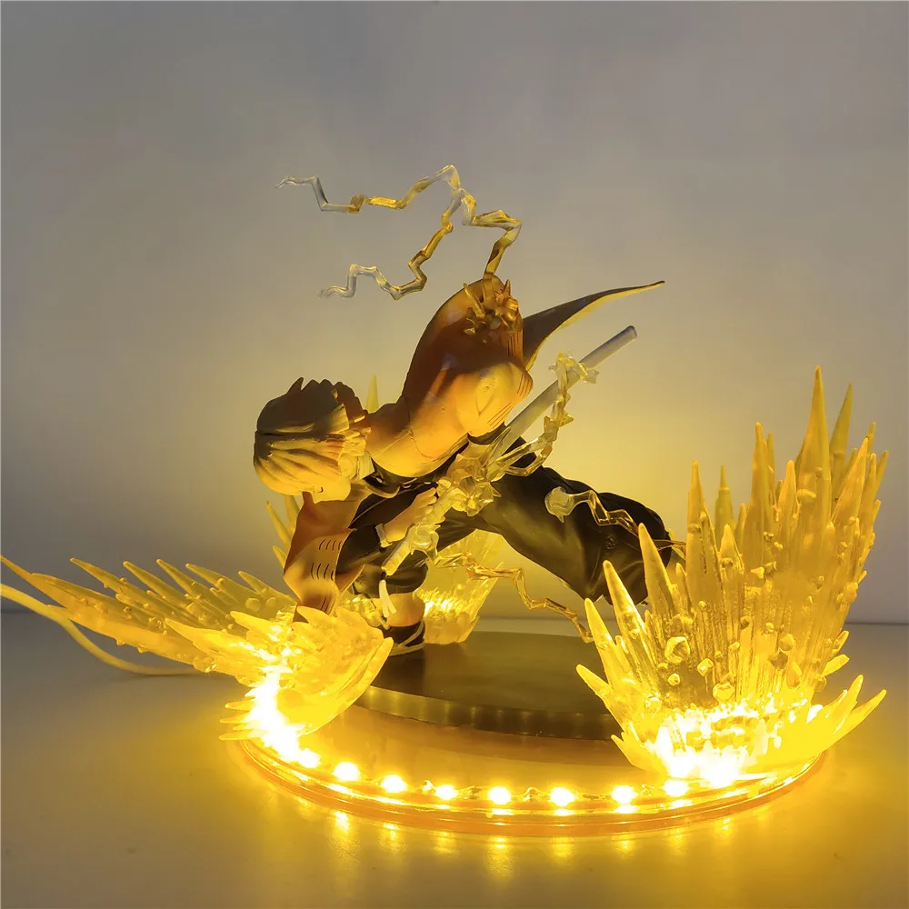 Anime Figure Action Demon Slayer Zenitsu DIY LED Set Ichiban Kimetsu no Yaiba Figures Lamp PVC Toys Flash Effect Collection Doll
Anime Figure Action Demon Slayer Zenitsu DIY LED Set Ichiban Kimetsu no Yaiba Figures Lamp PVC Toys Flash Effect Collection Doll