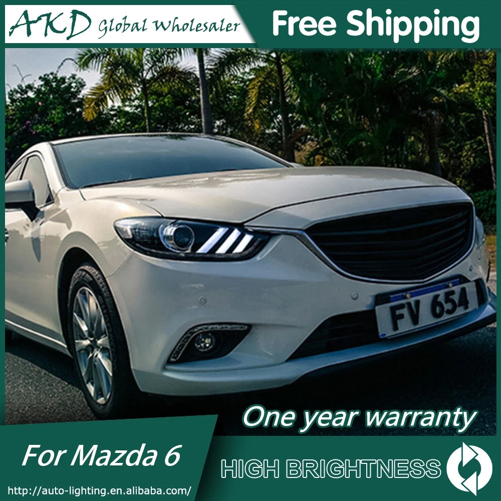 AKD Стайлинг автомобиля для фар Mazda 6, 2015 Mazda6 Atenza, светодиодные фары Mustan Design, DRL, биксеноновые линзы, дальнее ближнее время, парковка
AKD Стайлинг автомобиля для фар Mazda 6, 2015 Mazda6 Atenza, светодиодные фары Mustan Design, DRL, биксеноновые линзы, дальнее ближнее время, парковка