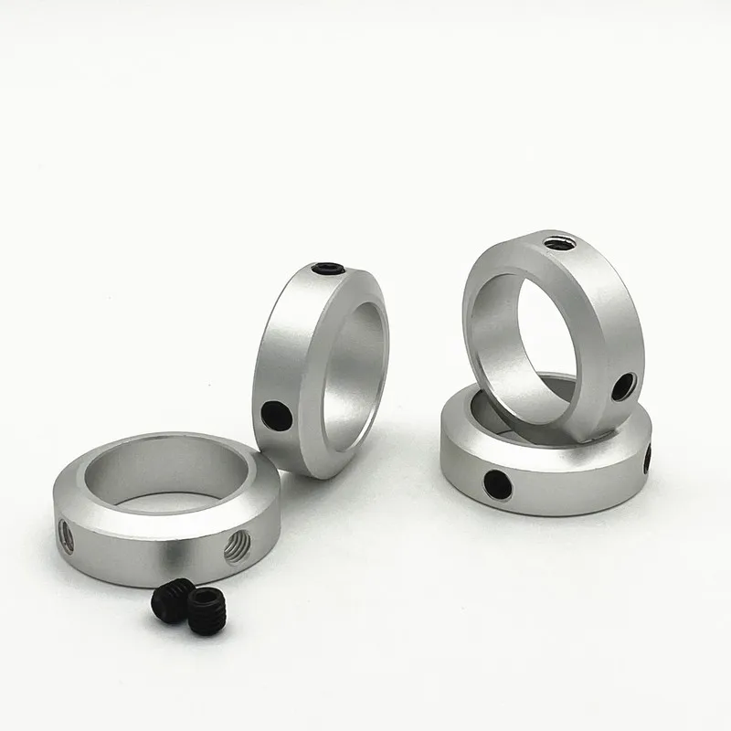 Retaining ring Stop screw type Retaining ring shaft retainer locator aluminum alloy with screws
Retaining ring Stop screw type Retaining ring shaft retainer locator aluminum alloy with screws