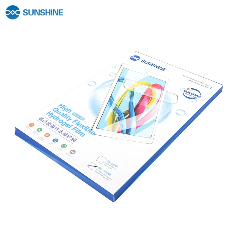 20PCS SUNSHINE SS-057PB Anti-blue Light Imported Hydrogel Film For IPad Tablet Phone Front Back Glass Protecting Tape
20PCS SUNSHINE SS-057PB Anti-blue Light Imported Hydrogel Film For IPad Tablet Phone Front Back Glass Protecting Tape