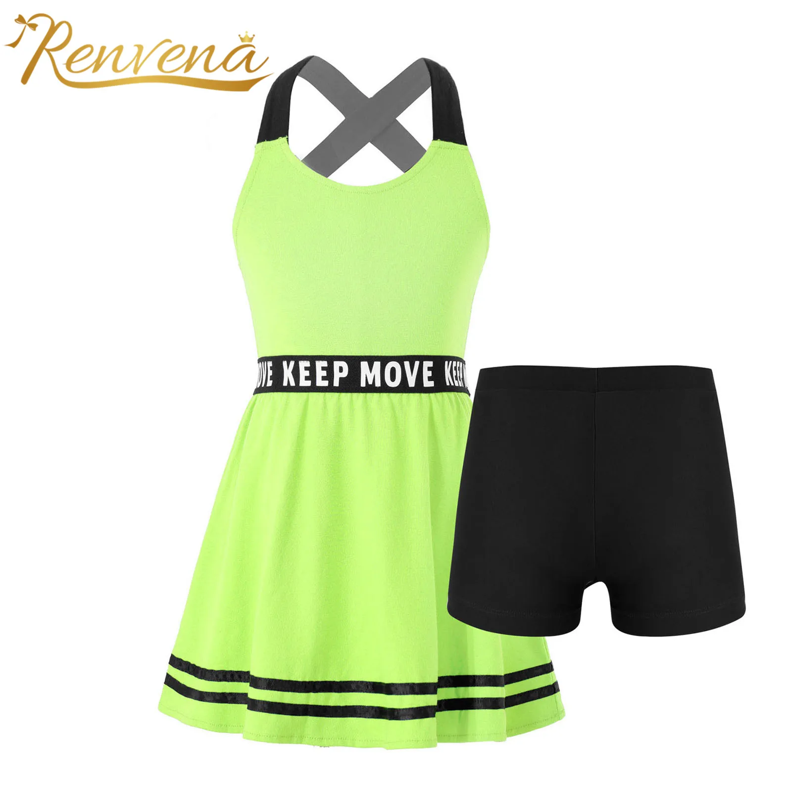 2Pcs Kids Girls Sport Dress A-line Dress & Shorts Children Clothing Tracksuit Gym Sport Clothes Sets Childrens Tennis Dresses
2Pcs Kids Girls Sport Dress A-line Dress & Shorts Children Clothing Tracksuit Gym Sport Clothes Sets Childrens Tennis Dresses