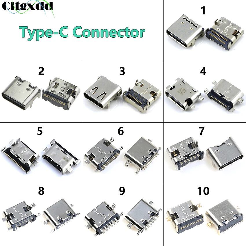 10PCS USB 3.1 Type C Charging Port Plug SMD DIP Type-C Female Jack Socket Connector For Xiaomi Huawei Samsung Sony
10PCS USB 3.1 Type C Charging Port Plug SMD DIP Type-C Female Jack Socket Connector For Xiaomi Huawei Samsung Sony