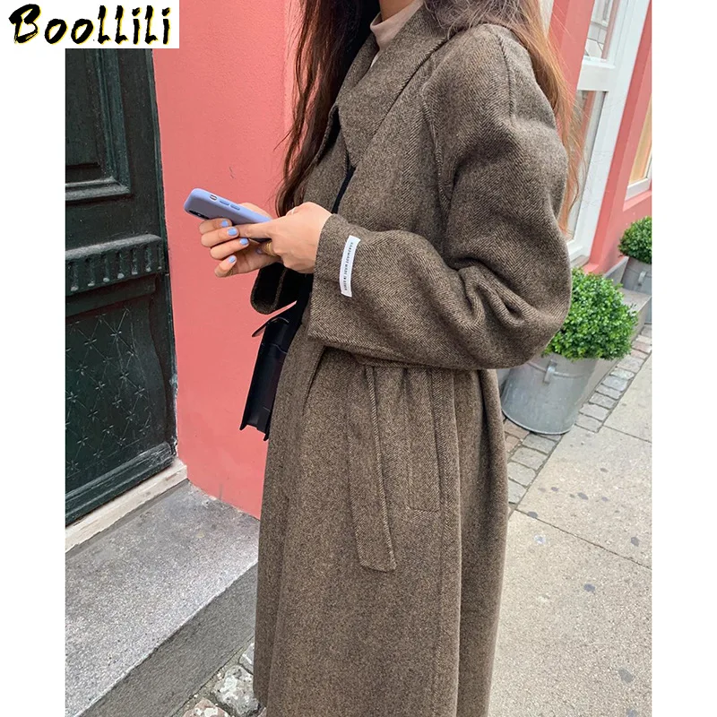 Spring Autumn Boollili Coat Women Clothes 2023 Korean Elegant Women Coat Double-sided Wool Coat Women Manteau Femme Casaco
Spring Autumn Boollili Coat Women Clothes 2023 Korean Elegant Women Coat Double-sided Wool Coat Women Manteau Femme Casaco