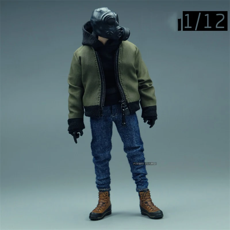 1/12 Scale Male Soldier General Jacket Hoodie Jeans Model for 6inch Body Doll Figure
1/12 Scale Male Soldier General Jacket Hoodie Jeans Model for 6inch Body Doll Figure