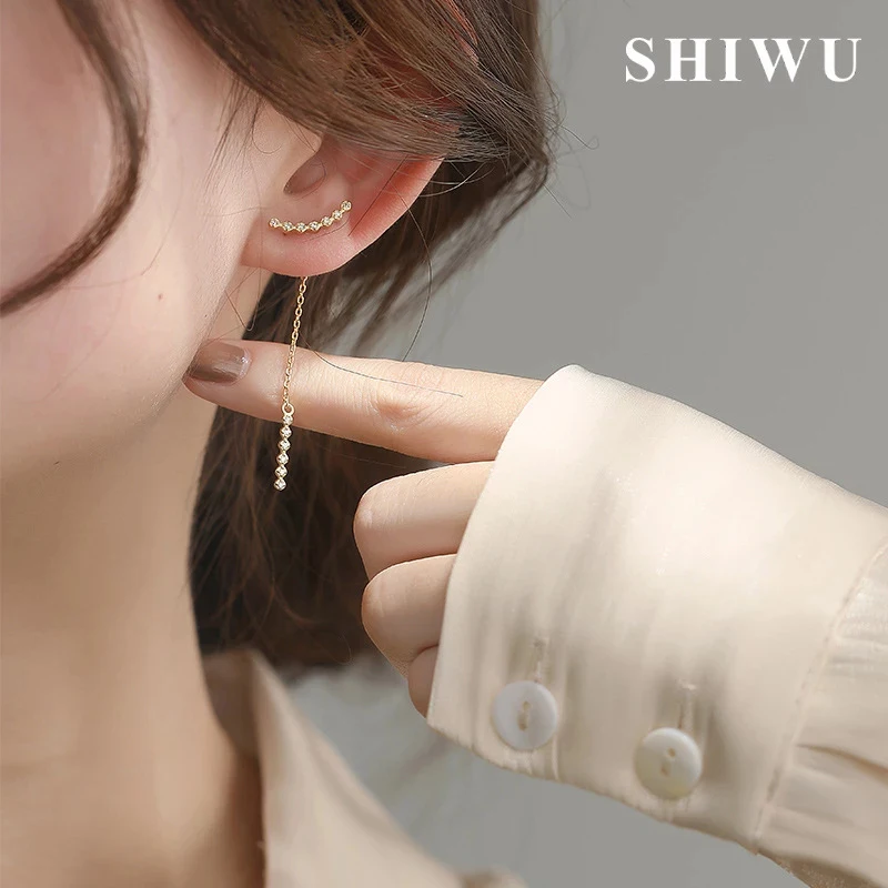 jako Ty S925 Fashion One Word Rear Hanging Long Tassel Earrings Pendant for Women Luxury High-end Design Jewelry Wedding Gift
jako Ty S925 Fashion One Word Rear Hanging Long Tassel Earrings Pendant for Women Luxury High-end Design Jewelry Wedding Gift