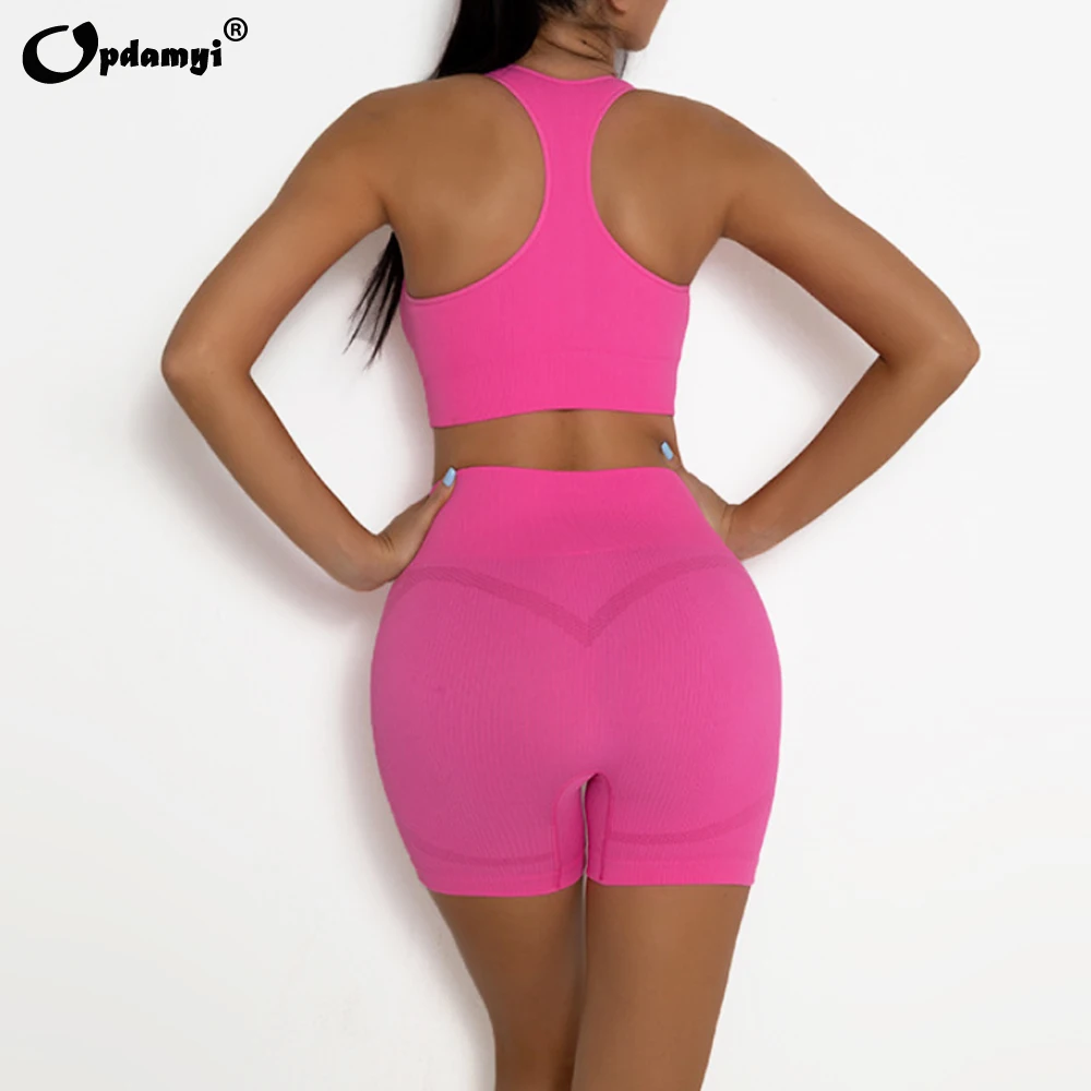 2Pc Sports Outfit Woman Seamless Yoga Set Fitness Clothing Gym Sportswear Womens Sport Suit Fitness Workout Bra+Shorts Sport Set
2Pc Sports Outfit Woman Seamless Yoga Set Fitness Clothing Gym Sportswear Womens Sport Suit Fitness Workout Bra+Shorts Sport Set