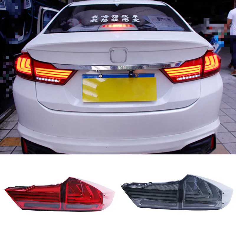 Car Styling for HONDA City 2015 2016 Taillights LED Tail Light LED Rear Lamp DRL+Brake+Reversing+Signal LIGHT Accessories
Car Styling for HONDA City 2015 2016 Taillights LED Tail Light LED Rear Lamp DRL+Brake+Reversing+Signal LIGHT Accessories
