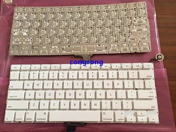 Клавиатура для ноутбука MacBook 13 дюймов A1342 английская белая клавиатура MC207 MC516 EMC 2350 конец 2009 середина 2010 года
Клавиатура для ноутбука MacBook 13 дюймов A1342 английская белая клавиатура MC207 MC516 EMC 2350 конец 2009 середина 2010 года