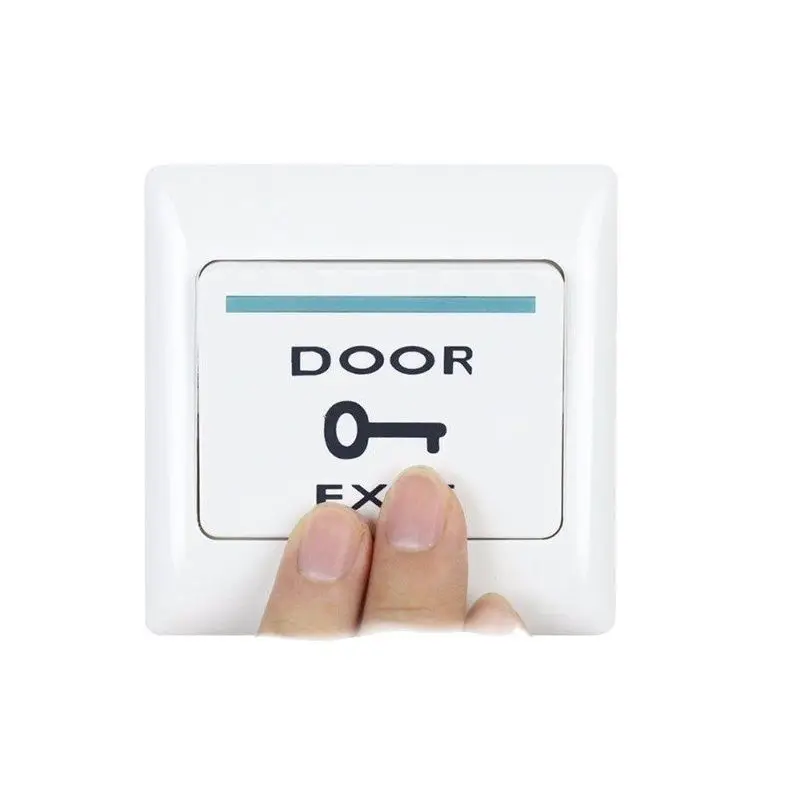 New High Quality White Switch Exit Button Switch / Access Switch / Access Control System Kit Silver Alloy Relay Switch for Door
New High Quality White Switch Exit Button Switch / Access Switch / Access Control System Kit Silver Alloy Relay Switch for Door