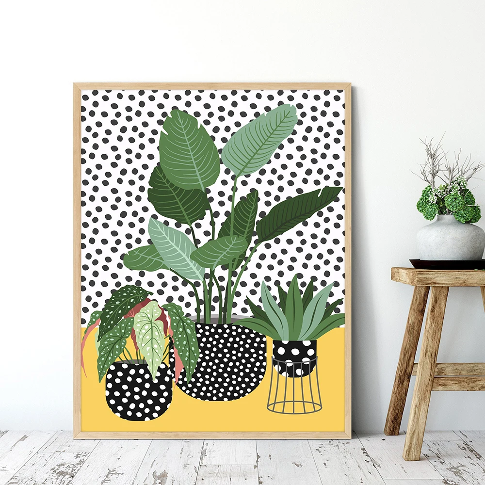 Nordic Quirky Plants in Spotty Vases Canvas Painting Botanical Poster And Print Living Room Bedroom Wall Art Picture Home Decor
Nordic Quirky Plants in Spotty Vases Canvas Painting Botanical Poster And Print Living Room Bedroom Wall Art Picture Home Decor