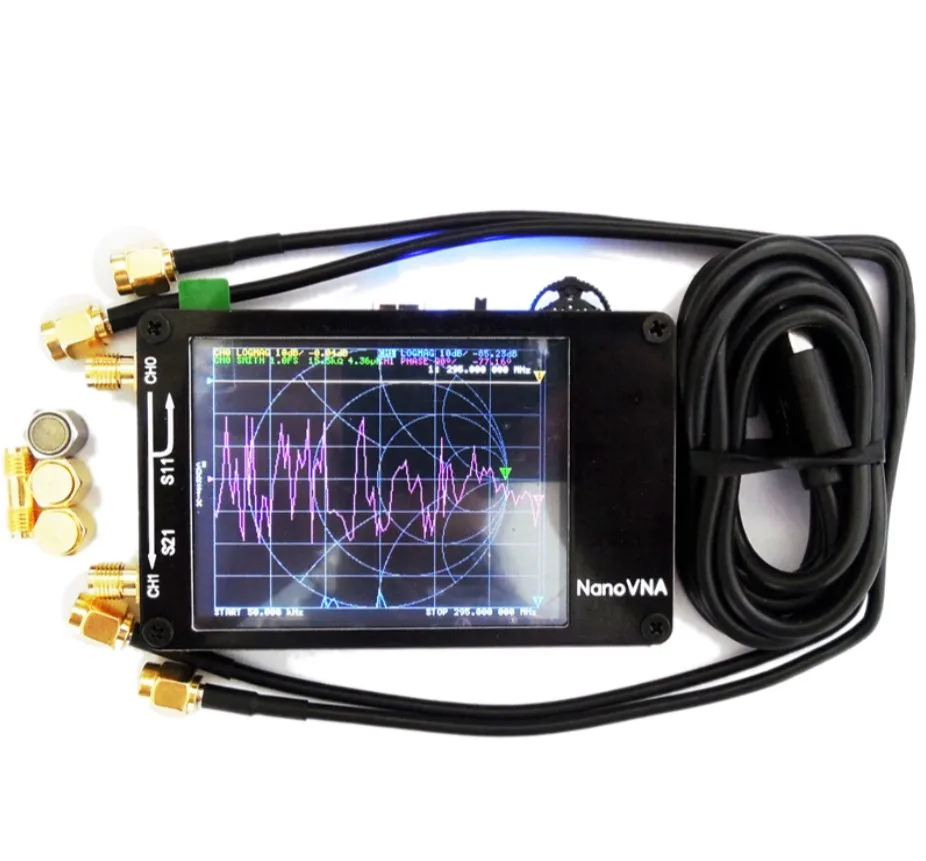 Nanovna векторный сетевой анализатор цифровой сенсорный экран MF HF VHF UHF 50KHz-900MHz антенный анализатор заряжаемый
Nanovna векторный сетевой анализатор цифровой сенсорный экран MF HF VHF UHF 50KHz-900MHz антенный анализатор заряжаемый