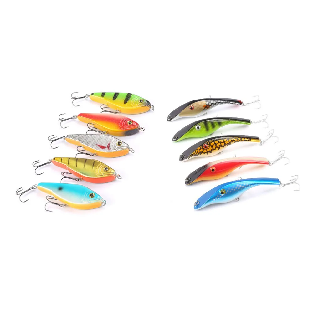 MIZUGIWA Fishing Lures 5pcs Zalt Musky Muskie Pike Rare Jerkbait + 5pcs Pike Buster Jerk Big VIB Baits Hooks Baits
MIZUGIWA Fishing Lures 5pcs Zalt Musky Muskie Pike Rare Jerkbait + 5pcs Pike Buster Jerk Big VIB Baits Hooks Baits