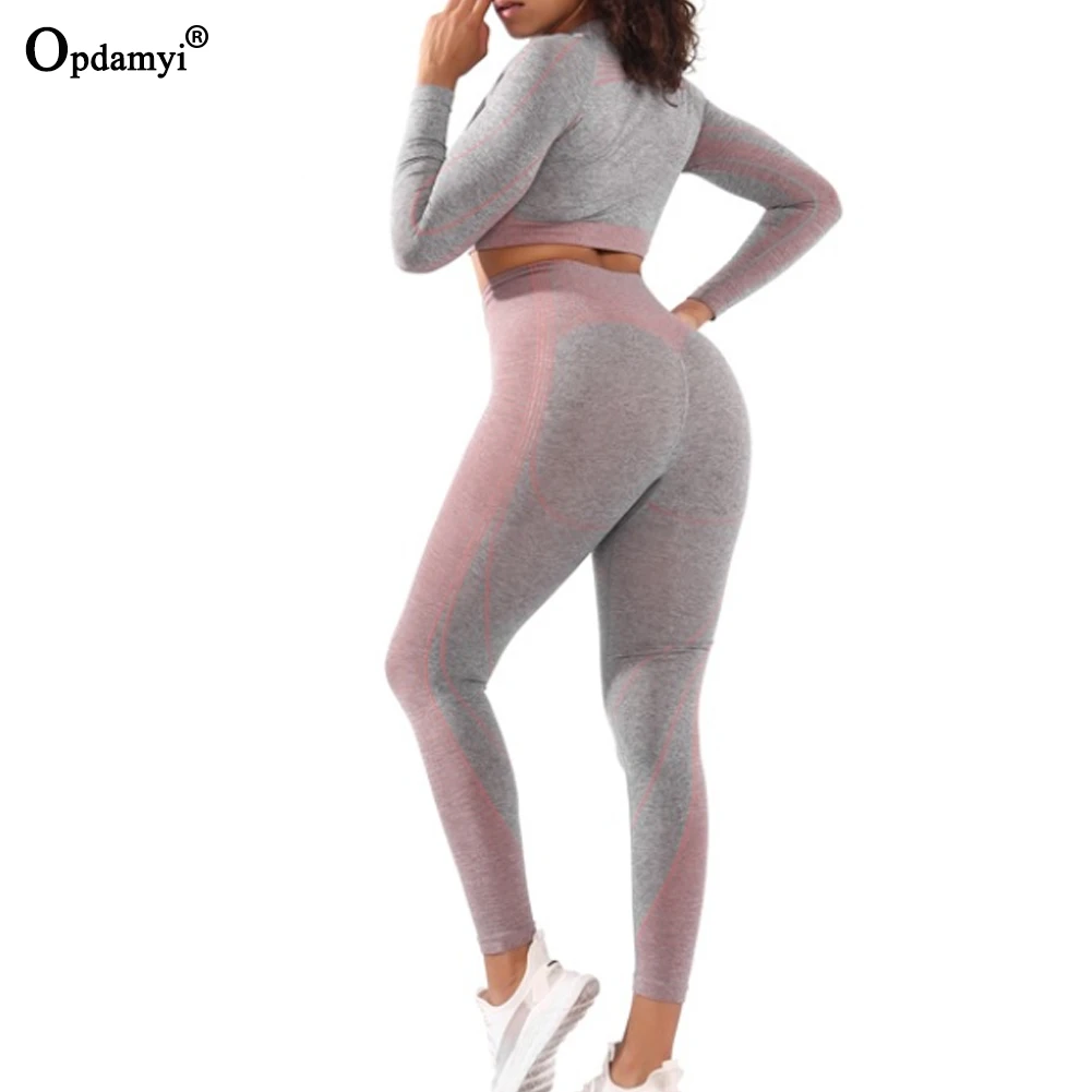 Yoga Clothing Set Sports Suit Women Sportswear Sports Outfit Fitness Stripe Athletic Wear Gym Seamless Workout Clothes For Women
Yoga Clothing Set Sports Suit Women Sportswear Sports Outfit Fitness Stripe Athletic Wear Gym Seamless Workout Clothes For Women