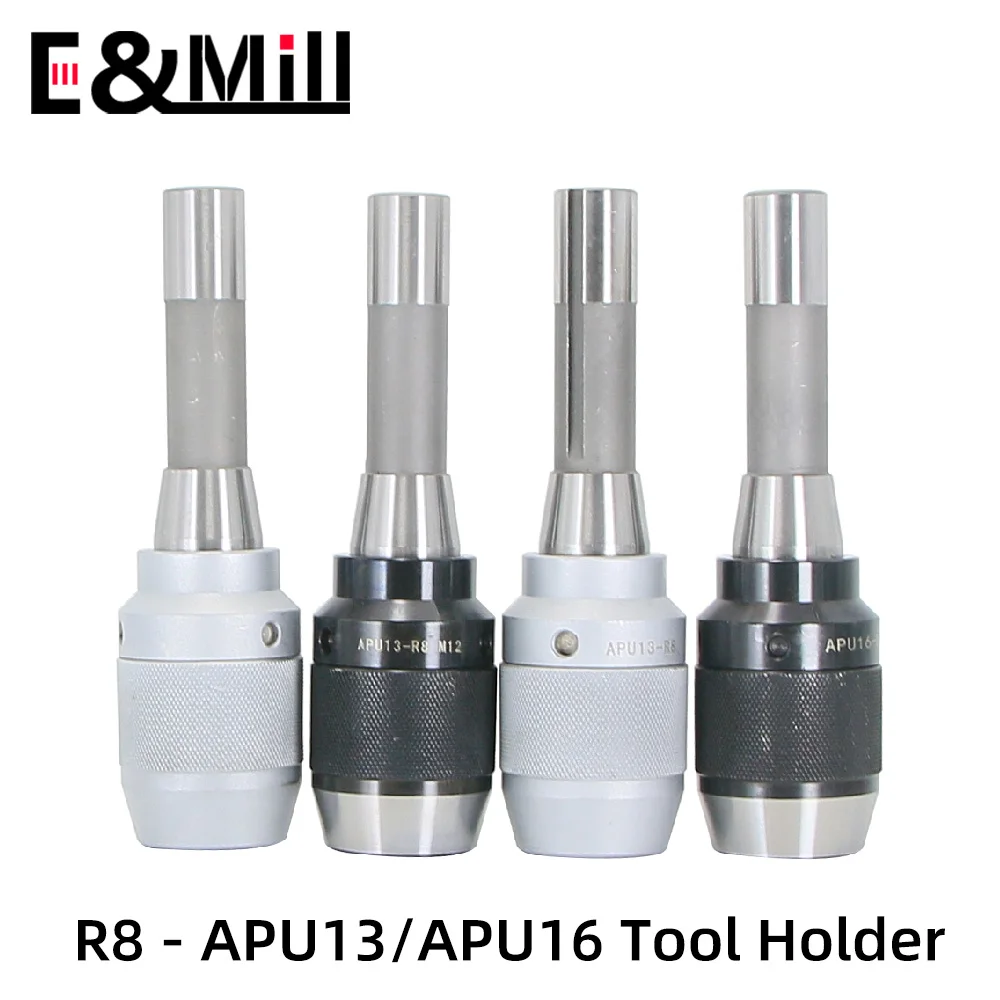 R8 APU13 APU16 Держатель инструмента Резьба 7/16 M12 R8-APU13 R8-APU16 Самозатягивающийся сверлильный патрон Шпиндель держателя фрезерного станка
R8 APU13 APU16 Держатель инструмента Резьба 7/16 M12 R8-APU13 R8-APU16 Самозатягивающийся сверлильный патрон Шпиндель держателя фрезерного станка