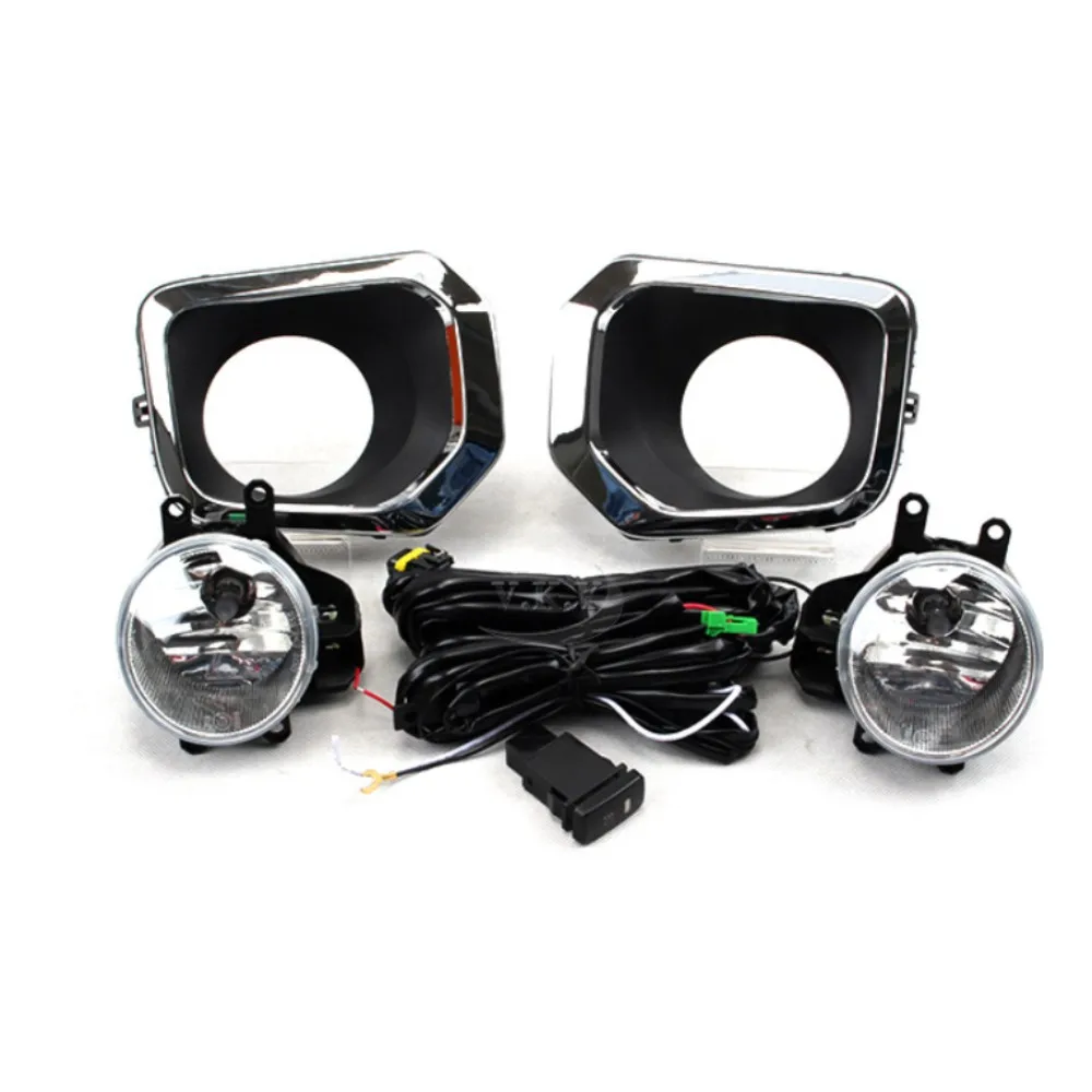 Car Fog Lamp Assembly With Cover Case for Toyota Tacoma 2016 2017, 4300K Halogen Blub + Cover + Harness + Switch
Car Fog Lamp Assembly With Cover Case for Toyota Tacoma 2016 2017, 4300K Halogen Blub + Cover + Harness + Switch