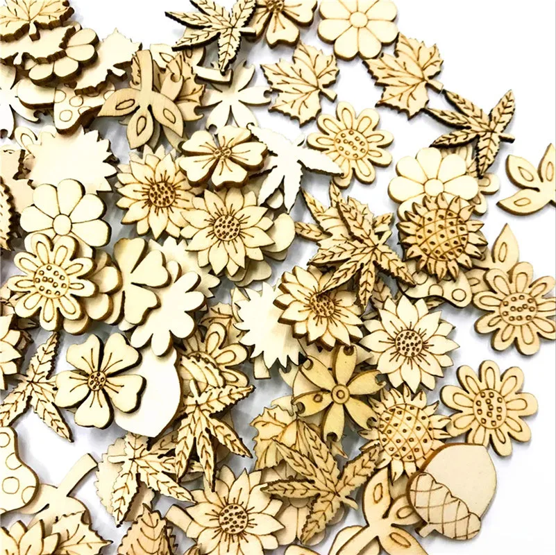 300PCS 20MM Mix Plant Flower Grass Shape Natural Wooden for Handmade DIY Crafts Wood Ornament Scrapbooking Home Decoration
300PCS 20MM Mix Plant Flower Grass Shape Natural Wooden for Handmade DIY Crafts Wood Ornament Scrapbooking Home Decoration