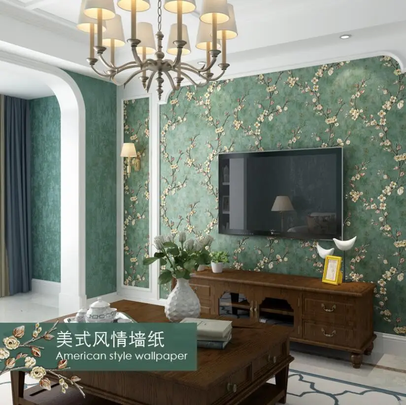 Retro American Country Non-woven Wallpaper 3D Three-dimensional Precision Pressing Bedroom Living Room Background Wall Paper
Retro American Country Non-woven Wallpaper 3D Three-dimensional Precision Pressing Bedroom Living Room Background Wall Paper