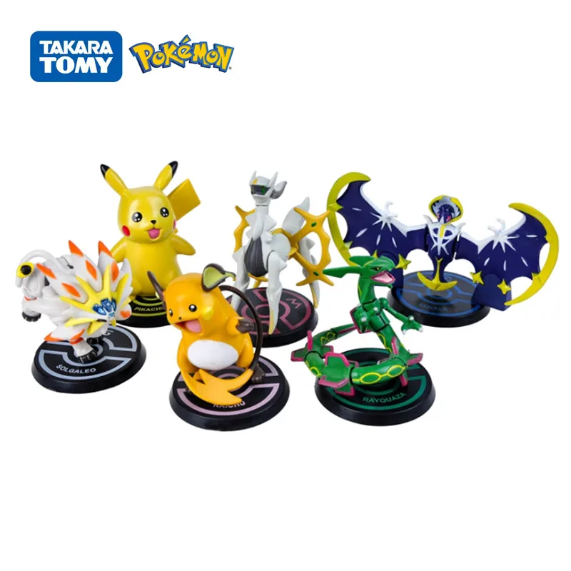 6Pcs/Set Pokemon Anime Role Dolls Figurine Pikachu Lunayara God of Creation Alyus Solgaleo Model Collect Toys Birthday Gifts
6Pcs/Set Pokemon Anime Role Dolls Figurine Pikachu Lunayara God of Creation Alyus Solgaleo Model Collect Toys Birthday Gifts