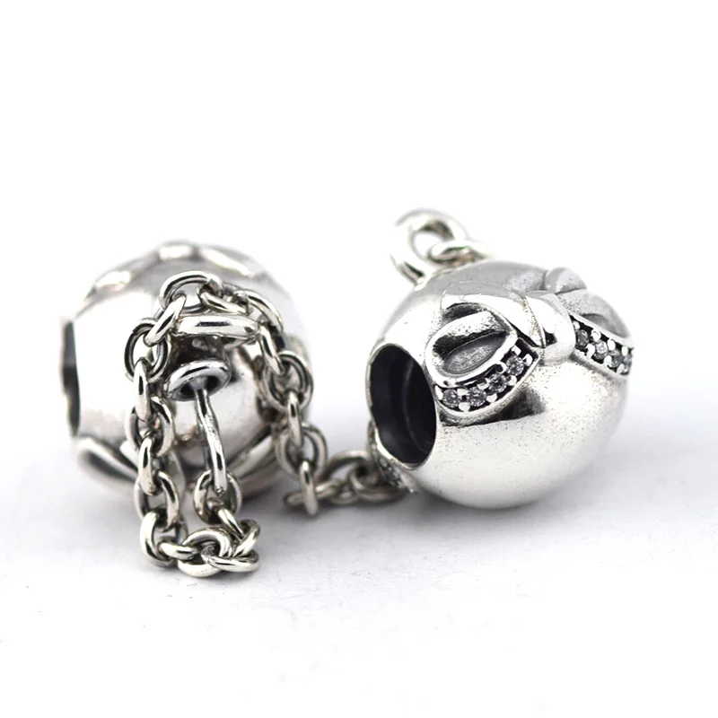925 Sterling Silver 2021 Safety Chain Clip Charms for Jewelry Making Fashion DIY Beads For Bracelets Women
925 Sterling Silver 2021 Safety Chain Clip Charms for Jewelry Making Fashion DIY Beads For Bracelets Women