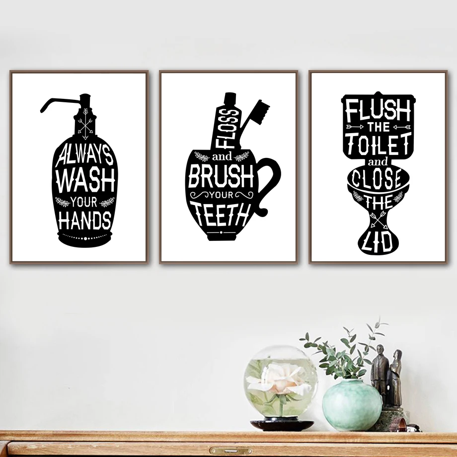 Toothbrush Toilet Quotes Funny Bathroom Wall Art Canvas Painting Nordic Posters And Prints Wall Pictures For Living Room Decor
Toothbrush Toilet Quotes Funny Bathroom Wall Art Canvas Painting Nordic Posters And Prints Wall Pictures For Living Room Decor
