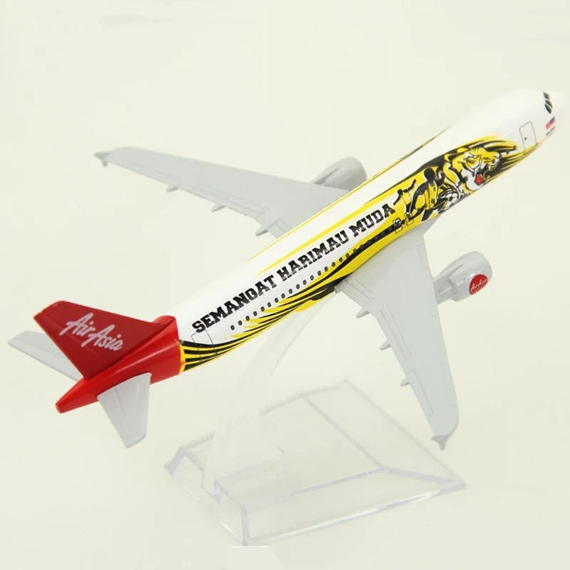16cm 1:400 Scale Air Asia Airbus A320 Tiger Airplane Model Colorful Painting Aircraft Plane Model Collectible
16cm 1:400 Scale Air Asia Airbus A320 Tiger Airplane Model Colorful Painting Aircraft Plane Model Collectible