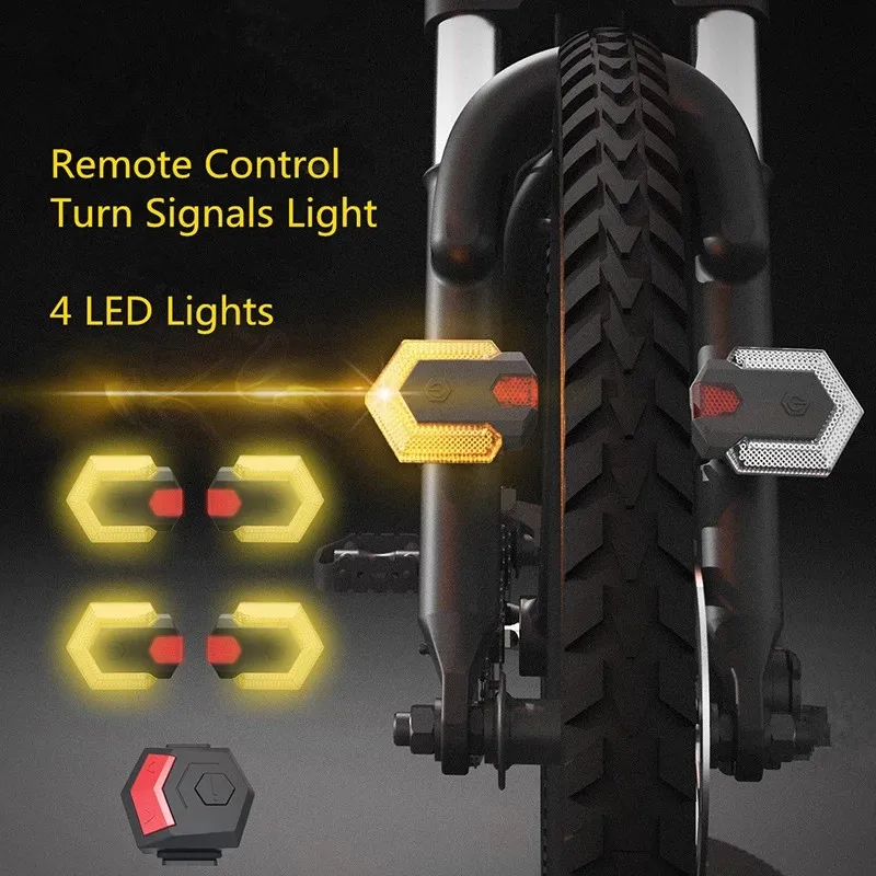 Bike Light Front and Rear Light Bike Turn Signal Light Remote Wireless Control MTB Bike Tail Light Cycling Safety Warning Lights
Bike Light Front and Rear Light Bike Turn Signal Light Remote Wireless Control MTB Bike Tail Light Cycling Safety Warning Lights