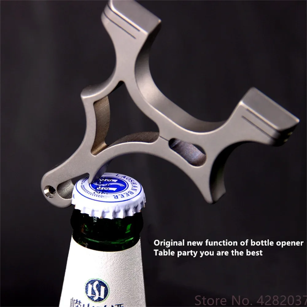 Slingshot Professional Outdoor Titanium alloy Slingshot Shooting Catapult Bow With Rubber Band Multifunction Pocket tool Opener
Slingshot Professional Outdoor Titanium alloy Slingshot Shooting Catapult Bow With Rubber Band Multifunction Pocket tool Opener