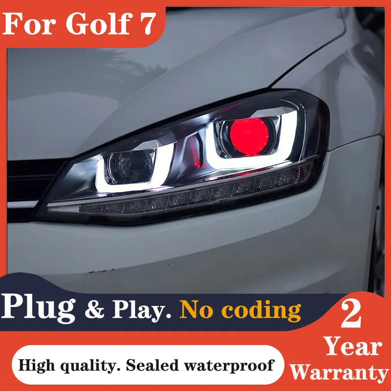 Car Styling for VW Golf 7 2013-2017 MK7 LED Headlight DRL Fog Lamp Turn Signal Lamp Low Beam High Beam Projector Lens
Car Styling for VW Golf 7 2013-2017 MK7 LED Headlight DRL Fog Lamp Turn Signal Lamp Low Beam High Beam Projector Lens