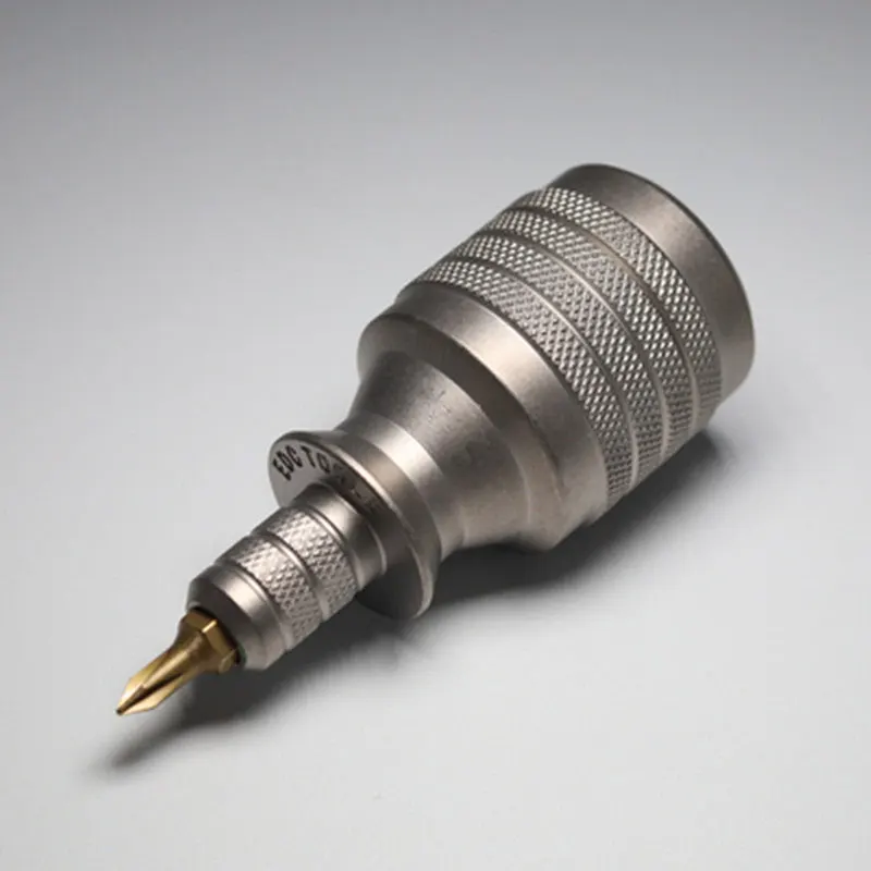 Titanium Alloy Screwdriver Portable Gadget Cross Drill Bit Drive Equipment Outdoor Camping Multifunctional EDC Pocket Tool
Titanium Alloy Screwdriver Portable Gadget Cross Drill Bit Drive Equipment Outdoor Camping Multifunctional EDC Pocket Tool
