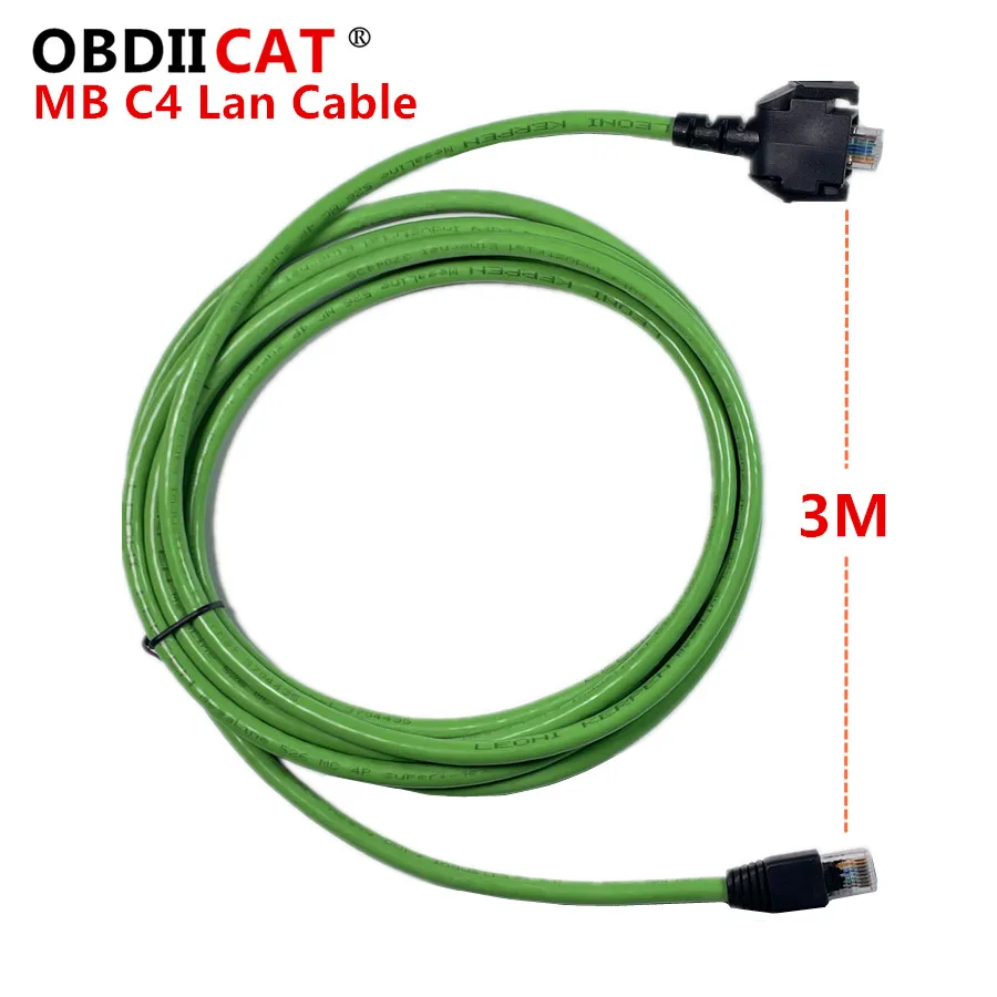 OBDIICAT C4 Lan Cable Diagnostic Cable for Mer-cedes for B-enz Diagnostic Tool Diagnostics System Diagnosis Multiplexer
OBDIICAT C4 Lan Cable Diagnostic Cable for Mer-cedes for B-enz Diagnostic Tool Diagnostics System Diagnosis Multiplexer