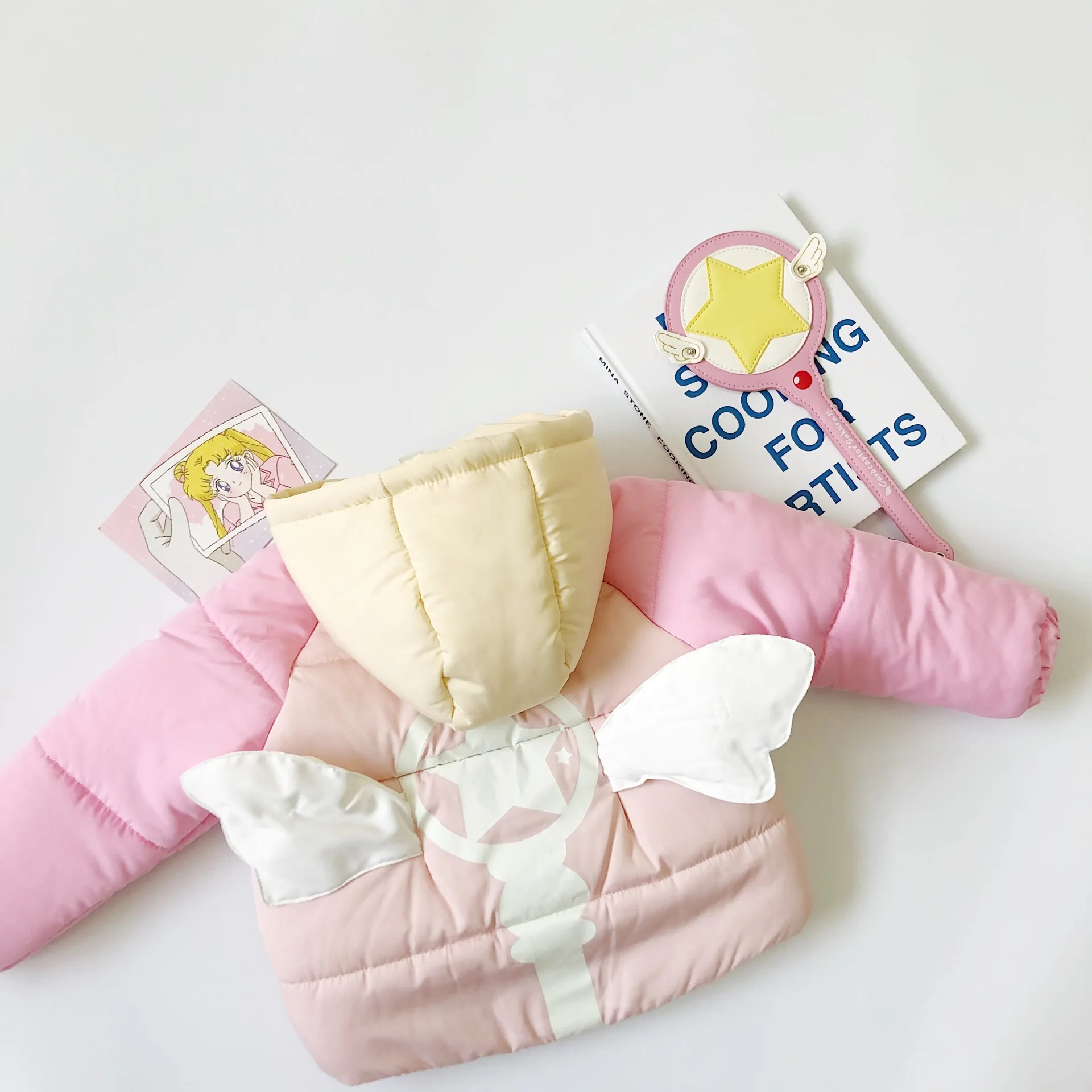 Tonytaobaby New Winter Girl Baby's Children's Cartoon Night Light Fairy Stick Wings Cotton Padded Clothes
Tonytaobaby New Winter Girl Baby's Children's Cartoon Night Light Fairy Stick Wings Cotton Padded Clothes