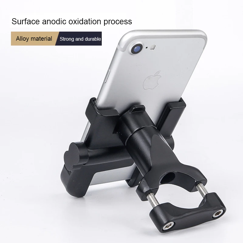 Aluminum alloy mobile phone holder motorcycle bike riding shockproof fixed navigation mobile phone bracket
Aluminum alloy mobile phone holder motorcycle bike riding shockproof fixed navigation mobile phone bracket