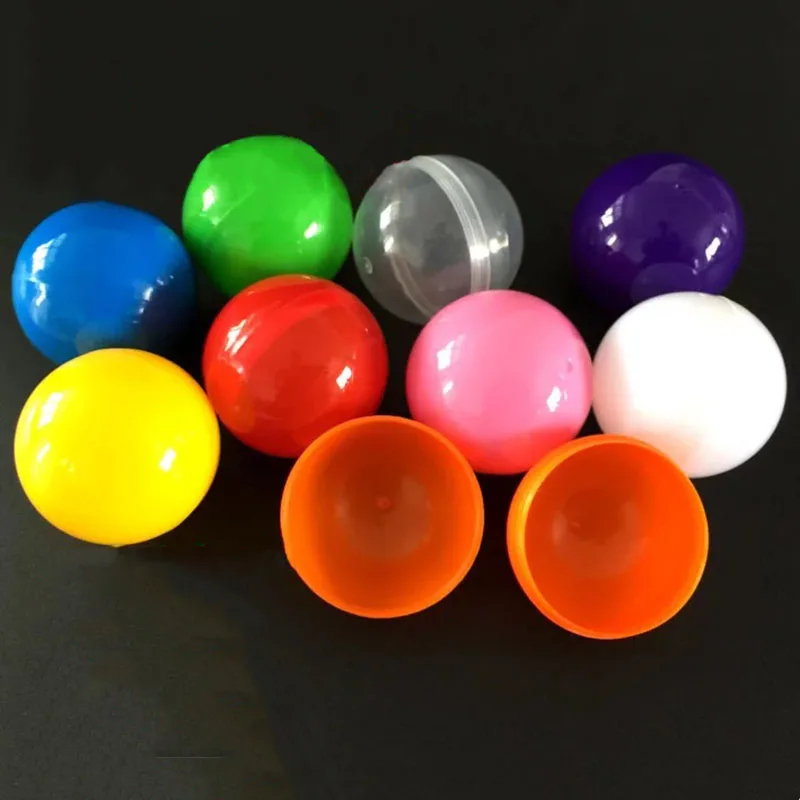 100pcs/lot 50mm Solid Colored Plastic Balls for Vending Machine Toy Capsules Party Surprise Gift Packing
100pcs/lot 50mm Solid Colored Plastic Balls for Vending Machine Toy Capsules Party Surprise Gift Packing