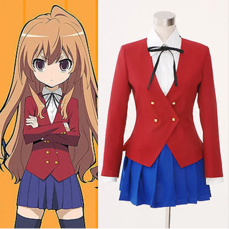 HISTOYE Cosplay Costume The Cartoon Toradora Costume Aisaka Taiga Cosplay Costume for Women Hallween Costume Party
HISTOYE Cosplay Costume The Cartoon Toradora Costume Aisaka Taiga Cosplay Costume for Women Hallween Costume Party