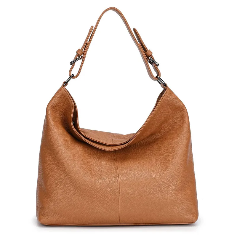 Female Tote Large Genuine Leather Handbags Women Designer Simple Solid Color Shoulder Crossbody Bags Casual Shopping Butcket Bag
Female Tote Large Genuine Leather Handbags Women Designer Simple Solid Color Shoulder Crossbody Bags Casual Shopping Butcket Bag