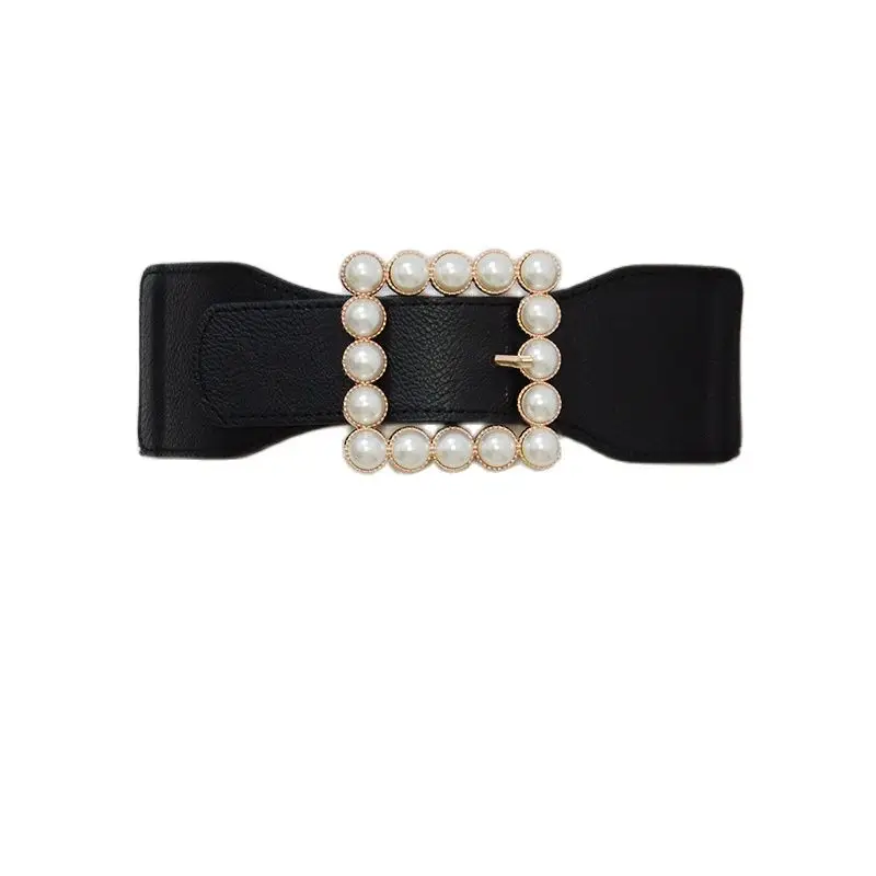 Luxury 2020 New PU Imitation Leather Retro Smooth Big Pearl Square Buckle Fashion Casual Elastic Ladies Decorative Belt BG-1544
Luxury 2020 New PU Imitation Leather Retro Smooth Big Pearl Square Buckle Fashion Casual Elastic Ladies Decorative Belt BG-1544