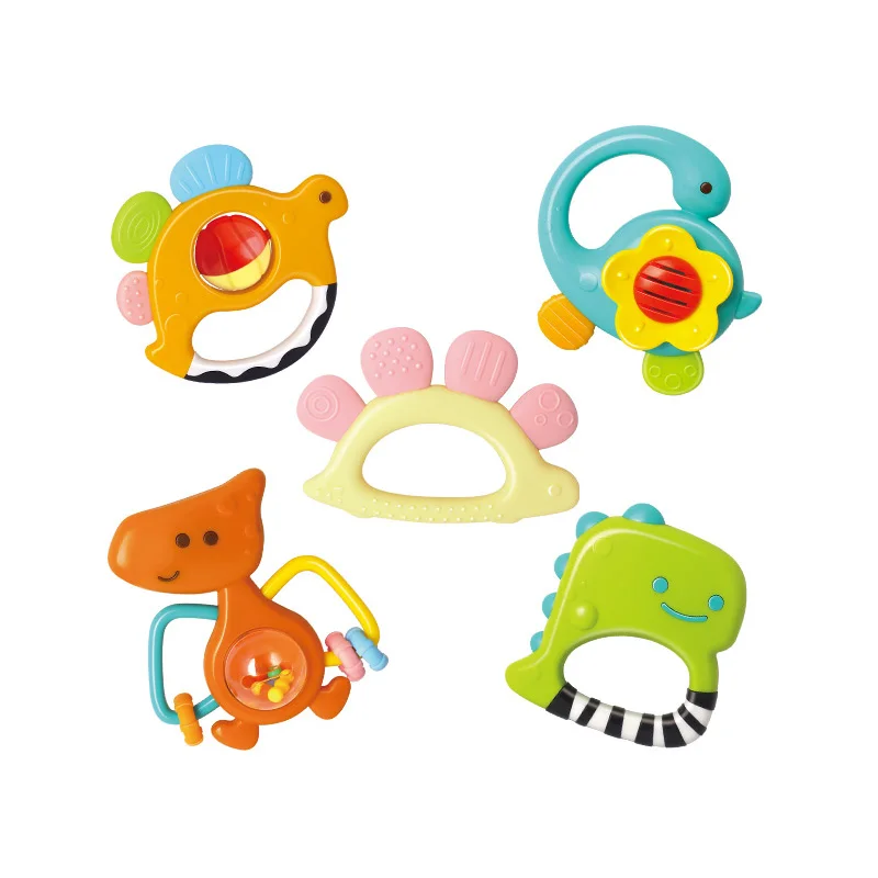 HOLA 1109 Baby Teething Toy Set for Baby 0-12 months Silicone Dinosaur Rattle Teething Toy for Infant Early Learning Educational
HOLA 1109 Baby Teething Toy Set for Baby 0-12 months Silicone Dinosaur Rattle Teething Toy for Infant Early Learning Educational