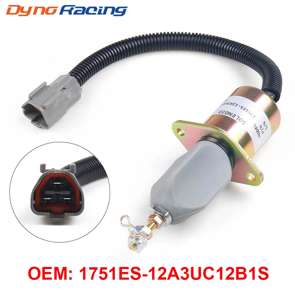 1751ES-12A3UC12B1S Соленоид отключения топлива для экскаватора Hyundai R60-5 R210-5 R335-7 для двигателя Yanmar 12 В
1751ES-12A3UC12B1S Соленоид отключения топлива для экскаватора Hyundai R60-5 R210-5 R335-7 для двигателя Yanmar 12 В