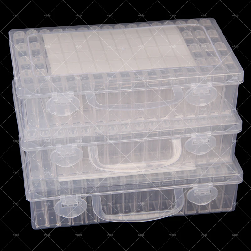 192-256-64Slots Diamond Painting Storage Box Diamond Embroidery Accessories Beads Container Organizer Mosaic Storage Boxes Tools
192-256-64Slots Diamond Painting Storage Box Diamond Embroidery Accessories Beads Container Organizer Mosaic Storage Boxes Tools