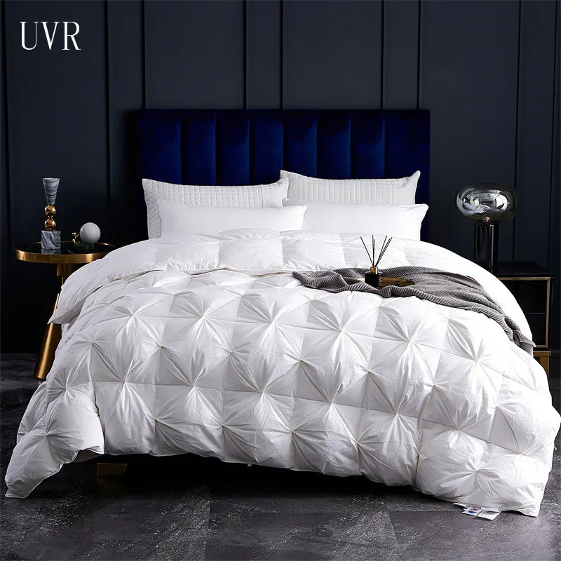 UVR Five Star Hotel Bedding Goose Down/Down Duvet/Quilt/Winter 100% Cotton Duvet Cover King Double Bed Full Size
UVR Five Star Hotel Bedding Goose Down/Down Duvet/Quilt/Winter 100% Cotton Duvet Cover King Double Bed Full Size