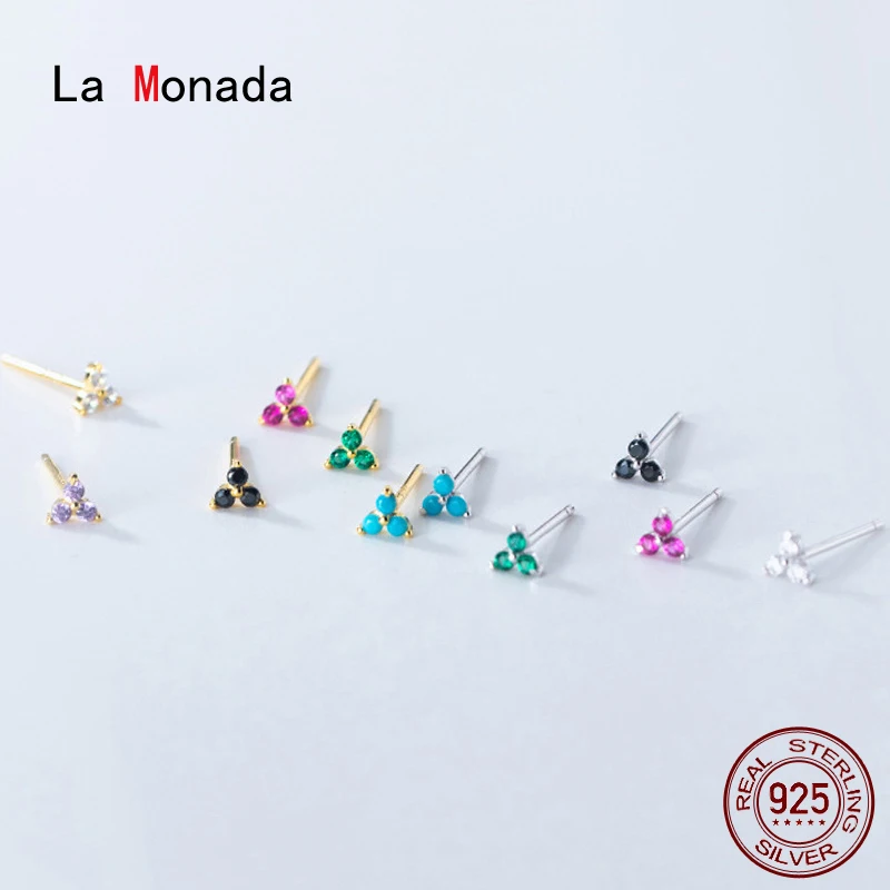 La Monada Stud Earrings 925 Sterling Silver Triangle 925 Small Silver Earrings For Women Silver 925 Sterling Color Earring
La Monada Stud Earrings 925 Sterling Silver Triangle 925 Small Silver Earrings For Women Silver 925 Sterling Color Earring