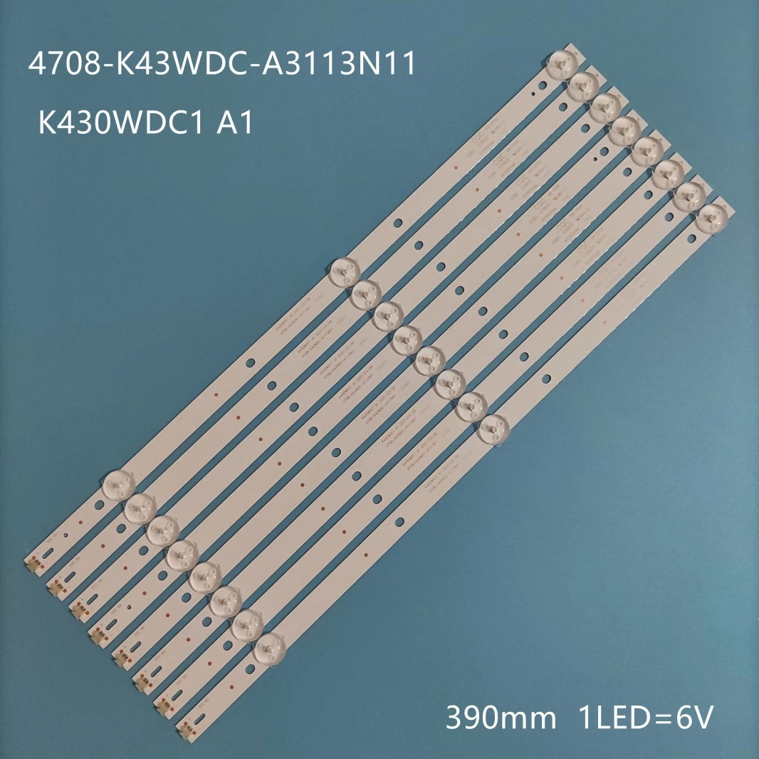 Tira De LED Para Iluminación Trasera Para 43PFT4002 43pfs412/12 43DL4012N K430WDK3 K430WDC1 A1 A3 4708-K43WDC-A3113N11
Tira De LED Para Iluminación Trasera Para 43PFT4002 43pfs412/12 43DL4012N K430WDK3 K430WDC1 A1 A3 4708-K43WDC-A3113N11