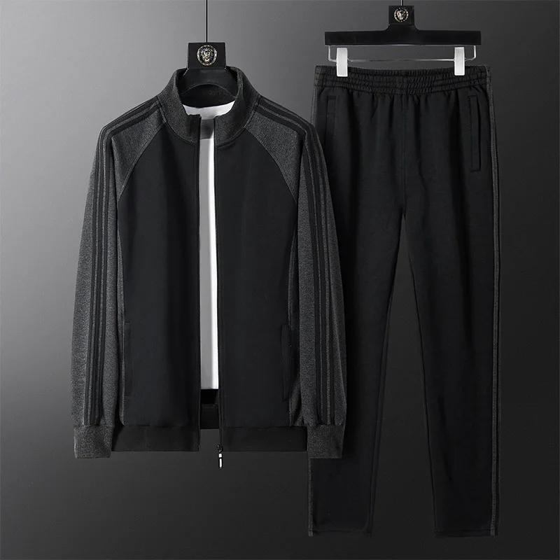 Men's Running Suit Fashion Sports Suit Mens Standup Collar Autumn Men Clothing Plus Size Casual Wear Two-piece Mens Sets 5XL
Men's Running Suit Fashion Sports Suit Mens Standup Collar Autumn Men Clothing Plus Size Casual Wear Two-piece Mens Sets 5XL