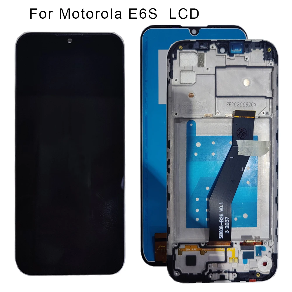 ЖК-дисплей 6,1 дюйма для Moto E6S 2020, ЖК-дисплей для Moto E6S XT2053-1, ЖК-экран с сенсорным экраном и дигитайзером в сборе с рамкой
ЖК-дисплей 6,1 дюйма для Moto E6S 2020, ЖК-дисплей для Moto E6S XT2053-1, ЖК-экран с сенсорным экраном и дигитайзером в сборе с рамкой