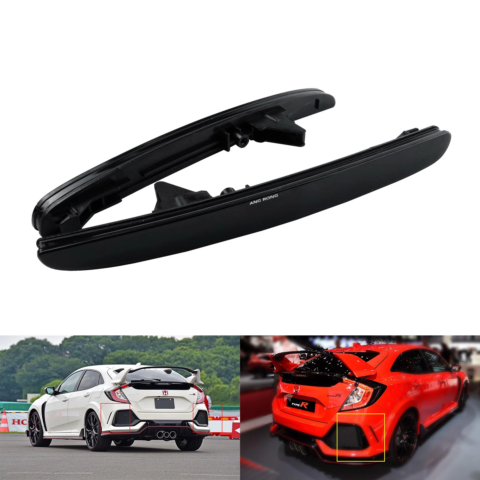 ANGRONG 2x отражатель заднего бампера без света для Honda Civic X FC FK Type R 5D хэтчбек 2016+
ANGRONG 2x отражатель заднего бампера без света для Honda Civic X FC FK Type R 5D хэтчбек 2016+